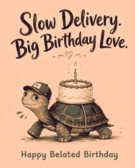 Slow Delivery Slow Delivery